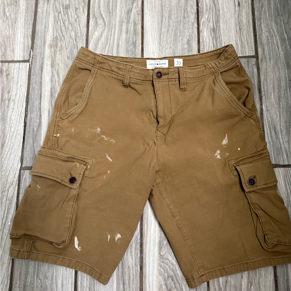 Lucky Brand Men’s Cargo Shorts Size 33